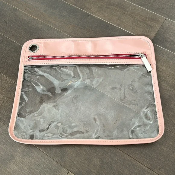 Truffle Co Bags Truffle Co Clarity Pouch Clear Zip Cosmetic